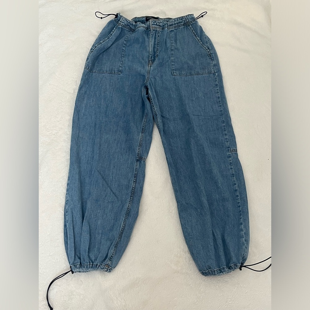 Aeropostale Low Rise Parachute Pants